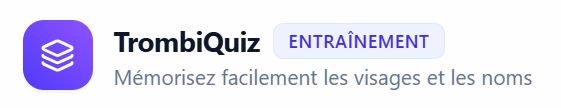 Aperçu TrombiQuiz